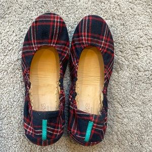 Heritage plaid tieks